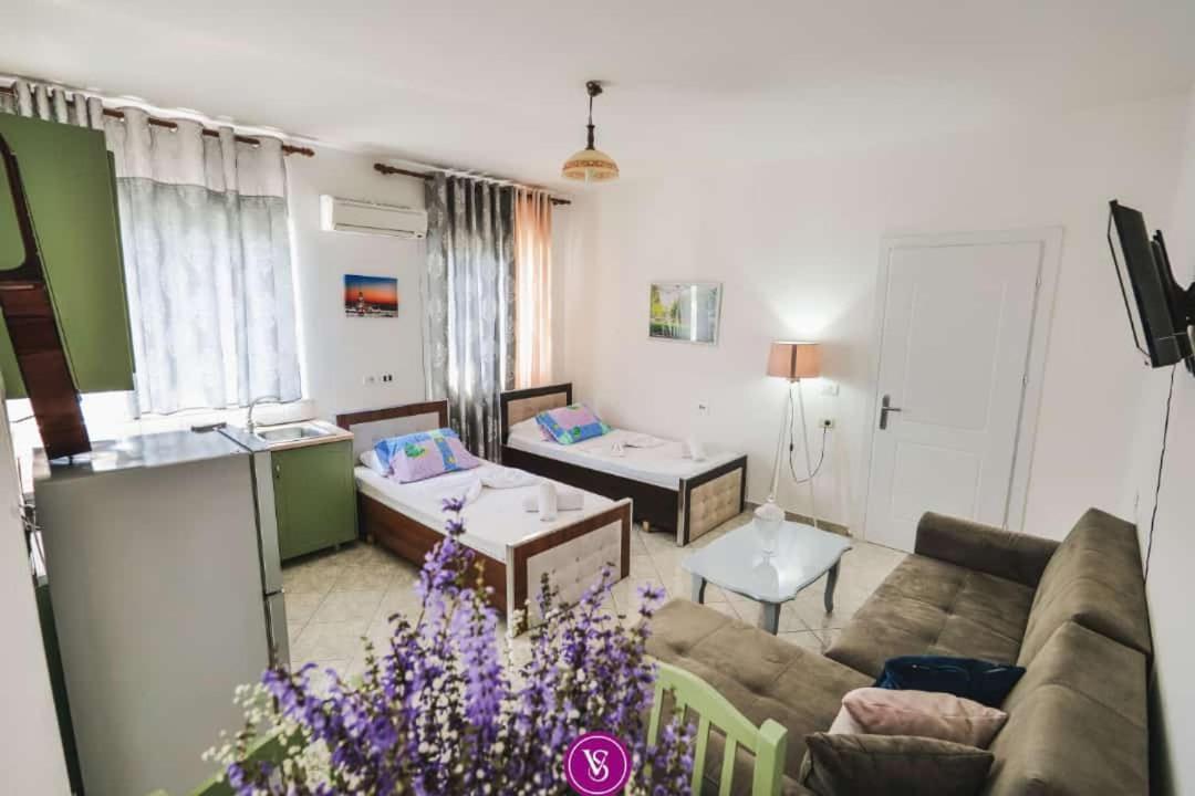 Vila Stupende Lejlighed Sarandë Værelse billede