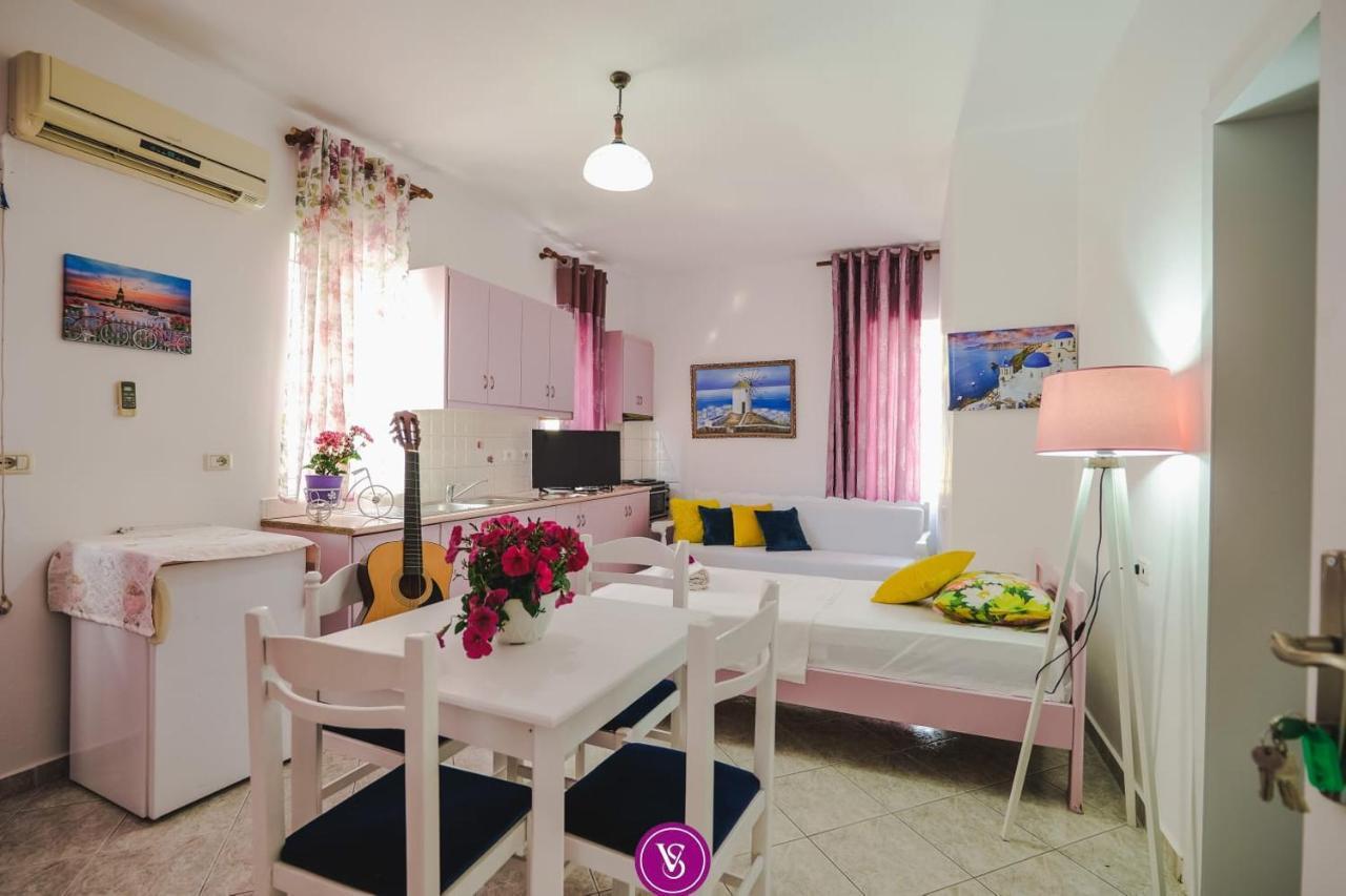 Vila Stupende Lejlighed Sarandë Værelse billede
