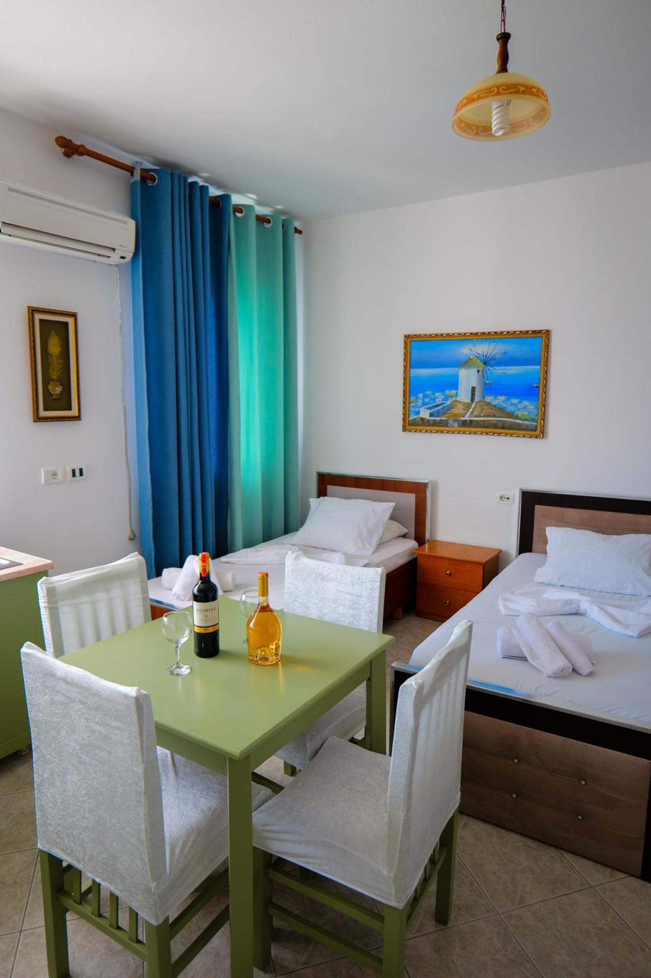 Vila Stupende Lejlighed Sarandë Værelse billede