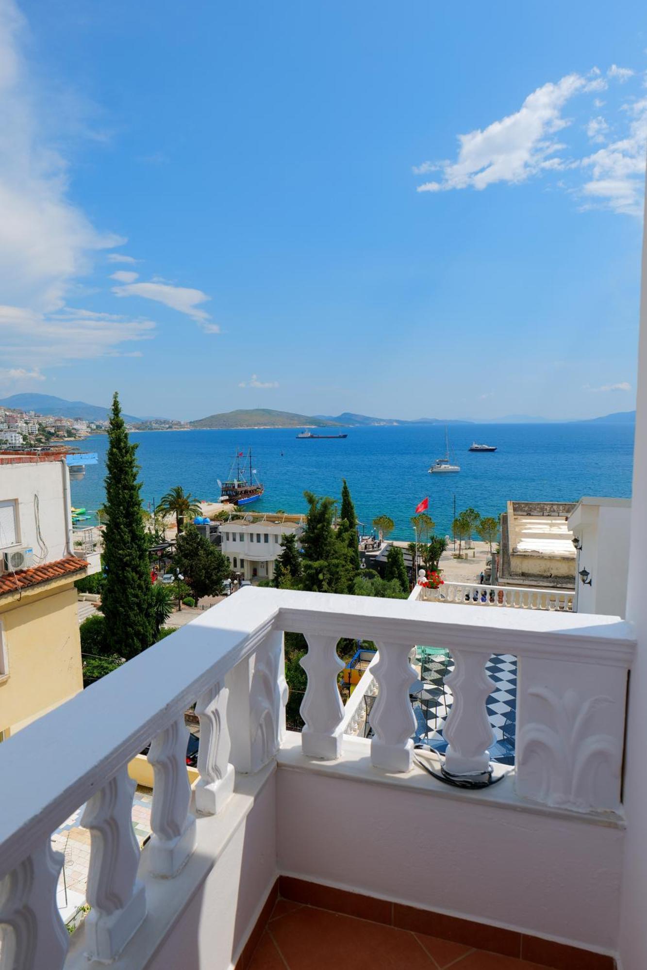 Vila Stupende Lejlighed Sarandë Værelse billede