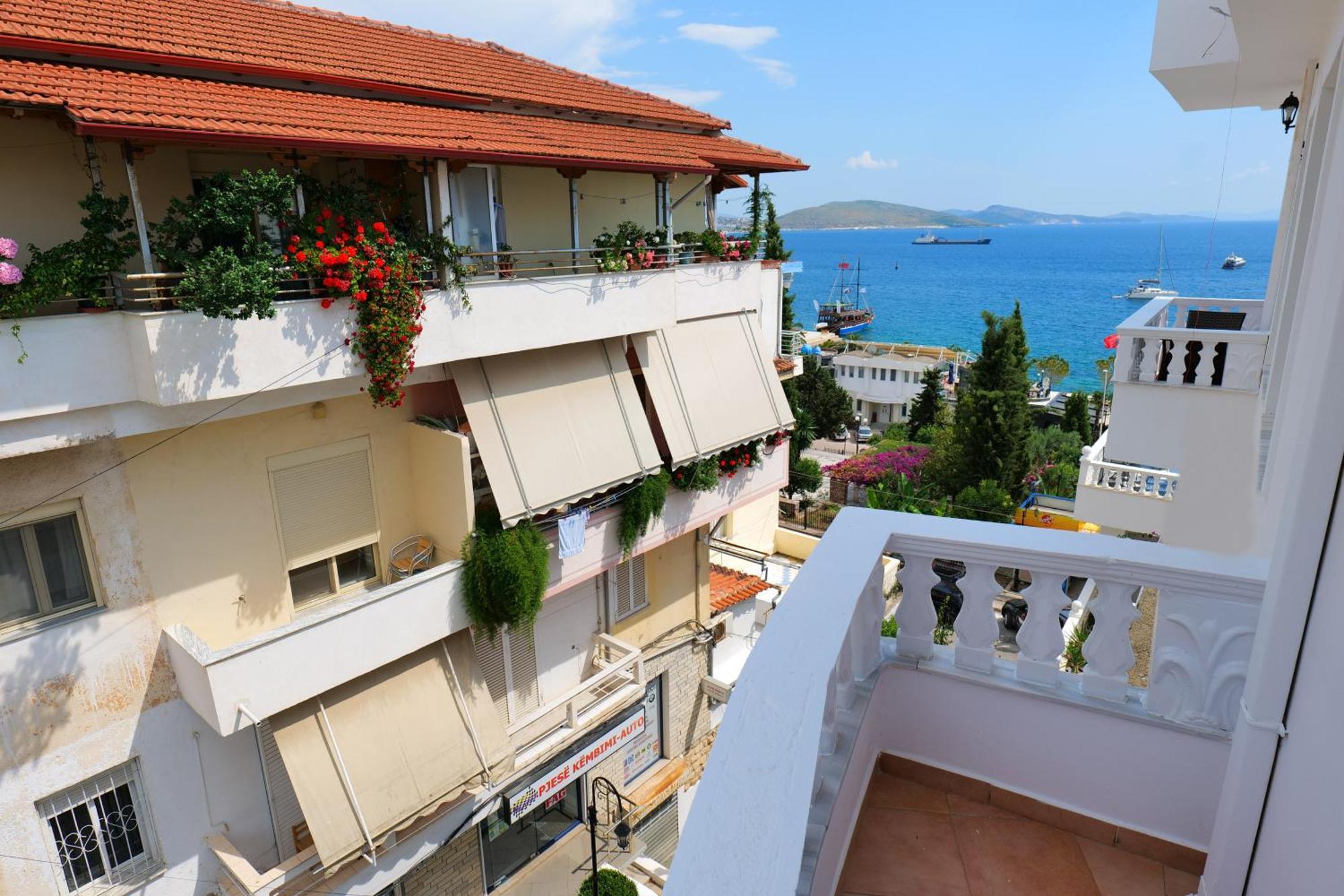 Vila Stupende Lejlighed Sarandë Værelse billede